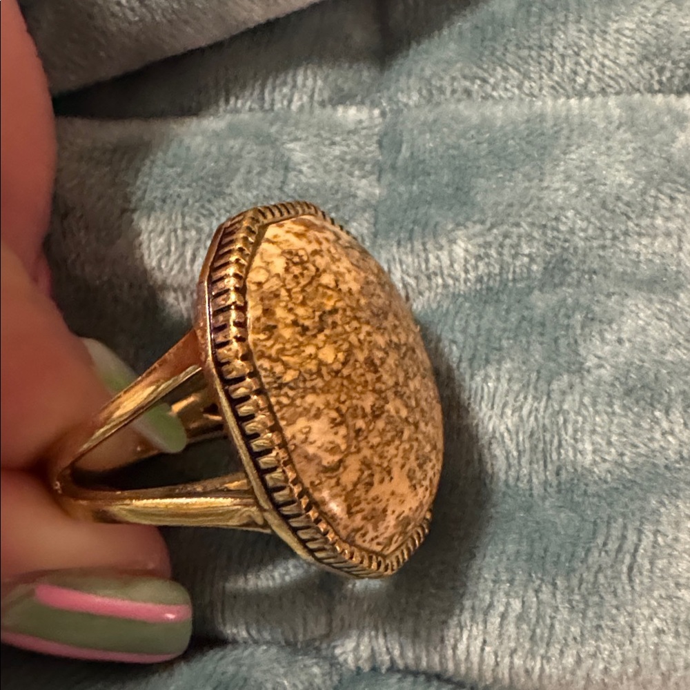 Studio Barse Gold-Tone Statement Ring - image 4